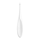 White toothbrush with white handle from Satisfyer Twirling Fun