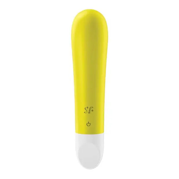 Yellow and white Satisfyer Ultra Power Bullet 1 vibrating device for powerful pleasure