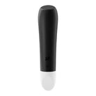 Black and white Satisfyer Ultra Power Bullet 2 vibrating device in display