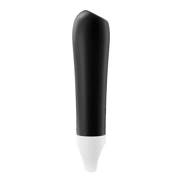 Satisfyer Ultra Power Bullet 2: black and white plastic pipe with white tip