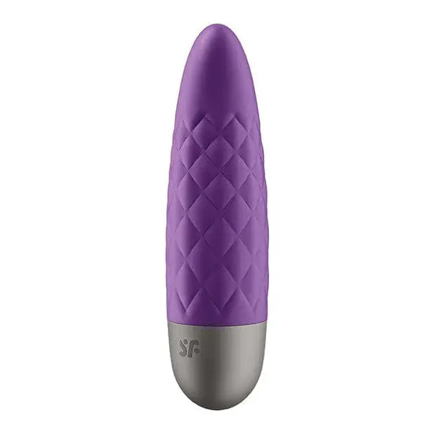 Purple Satisfyer Ultra Power Bullet 5 - high-performance silicon vibrating device