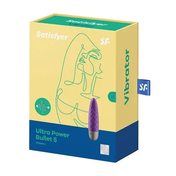 Satisfyer Ultra Power Bullet 5 displaying ’Softer Ultra Power Plus’ feature for ultimate pleasure