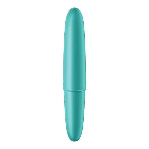 The Body Shop aqua blue gel pen with Satisfyer Ultra Power Bullet 6 for ultimate power