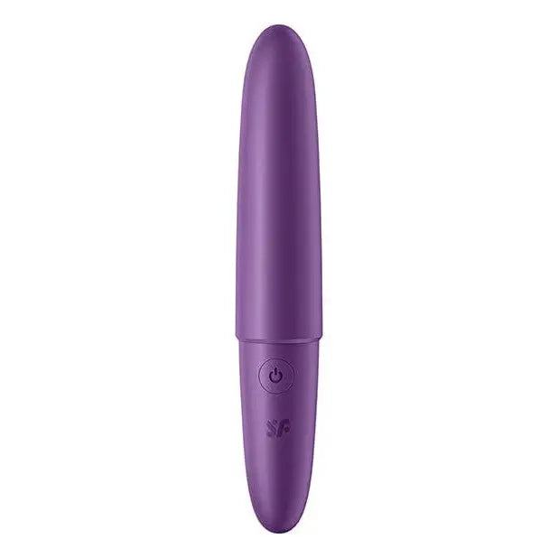 Satisfyer Ultra Power Bullet 6: Purple Bullet with Black Tip for Intense Pleasure