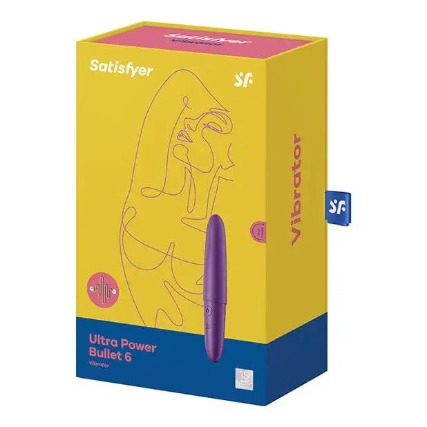 Satisfyer Ultra Power Bullet 6 featuring the powerful Safx Ultra Power Violet model