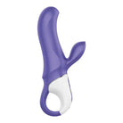 Purple and white Satisfyer Vibes Magic Bunny with a white handle - Shop Now!