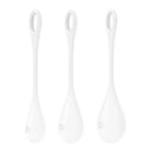 Satisfyer Sexual Enhancers White Satisfyer Yoni Power 1 Balls Training Set at the Haus of Shag