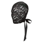 CalExotics Bondage Blindfolds & Restraints Scandal Corset Lace Hood - Black at the Haus of Shag