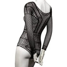 CalExotics Lingerie - Packaged Scandal Off The Shoulder Body Suit - Black at the Haus of Shag