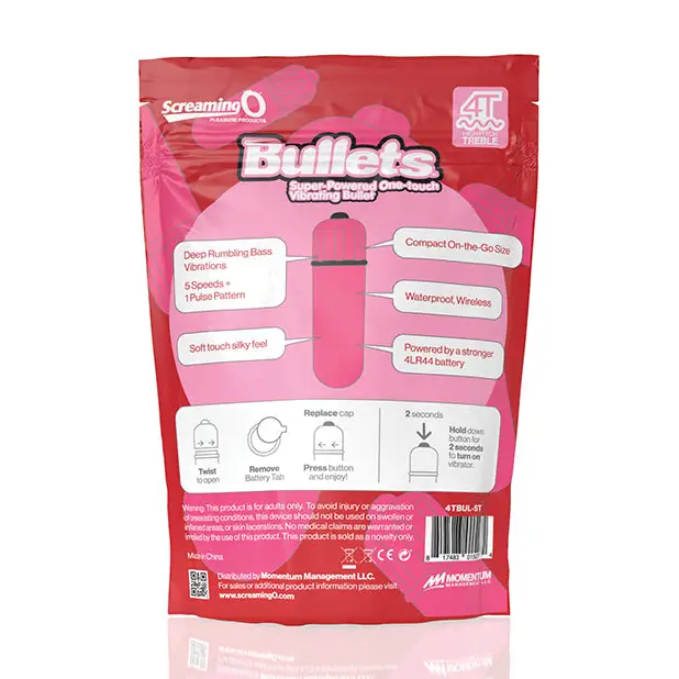 Screaming O 4T Bullet Vibrator - Bullet Vibrator