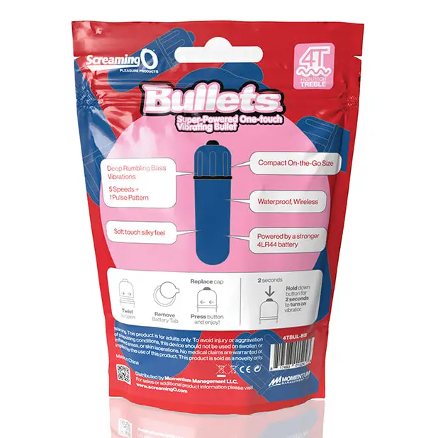 Screaming O 4T Bullet Vibrator - Bullet Vibrator