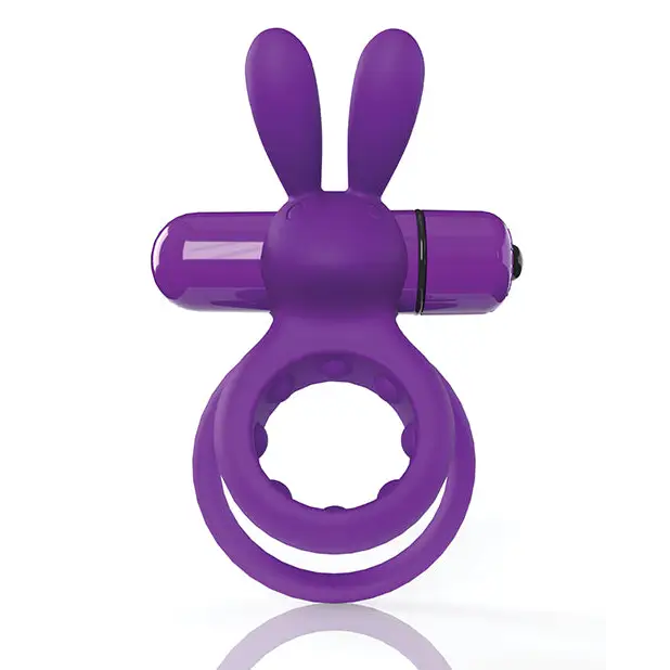 Screaming O 4T Ohare Vibrating Rabbit Double Cockring - Cock Ring