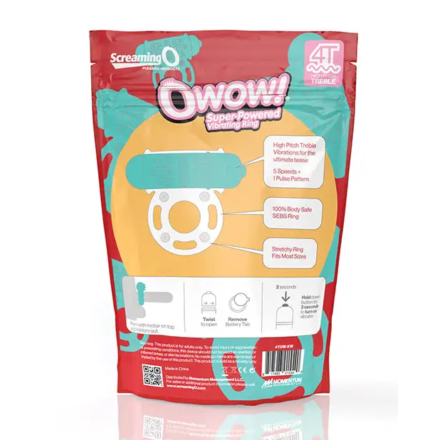 Screaming O 4T OWow Vibrating Cockring - Cock Ring