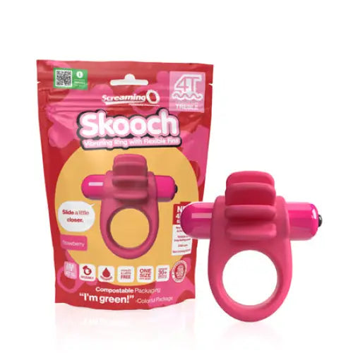 Screaming O 4T Skooch Strawberry - Cock Ring