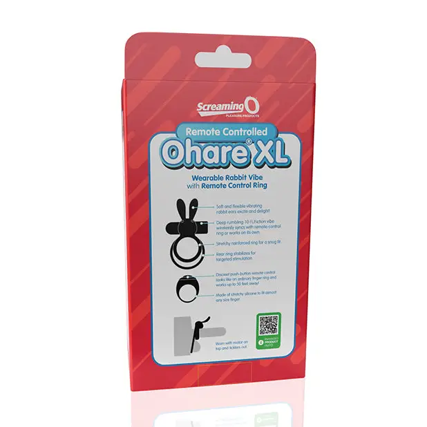 Screaming O Ohare Remote Controlled Vibrating Ring - XL - Stimulators