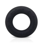Screaming O RingO Ritz - Black rubber cock ring with ’I love you’ text - Mega stretchy