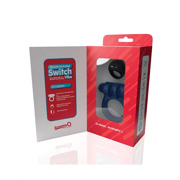 Screaming O Switch Remote Controlled Vibrating Ring - Stimulators