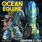 Sea Stallion Vibrating Silicone Dildo with 3D Horse Model & Suction Cup Base, Remote Controlled