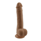 Selopa Natural Feel 7’’ Flexskin Dildo - Dark - Dongs & Dildos