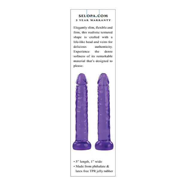 Selopa Slimplicity - Purple - Dongs & Dildos