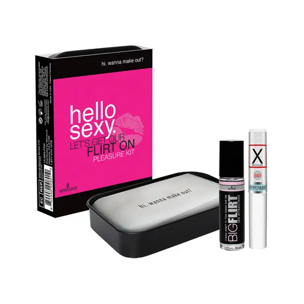 Sensuva Hello Sexy Let’s Get Our Flirt On Pleasure Kit - Stimulant