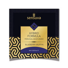 Sensuva Hybrid Personal Moisturizer Single Use Packet - Ml Blueberry Muffin - Water Based Lubricant