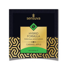 Sensuva Hybrid Personal Moisturizer Single Use Packet - Ml Caramel Apple - Water Based Lubricant