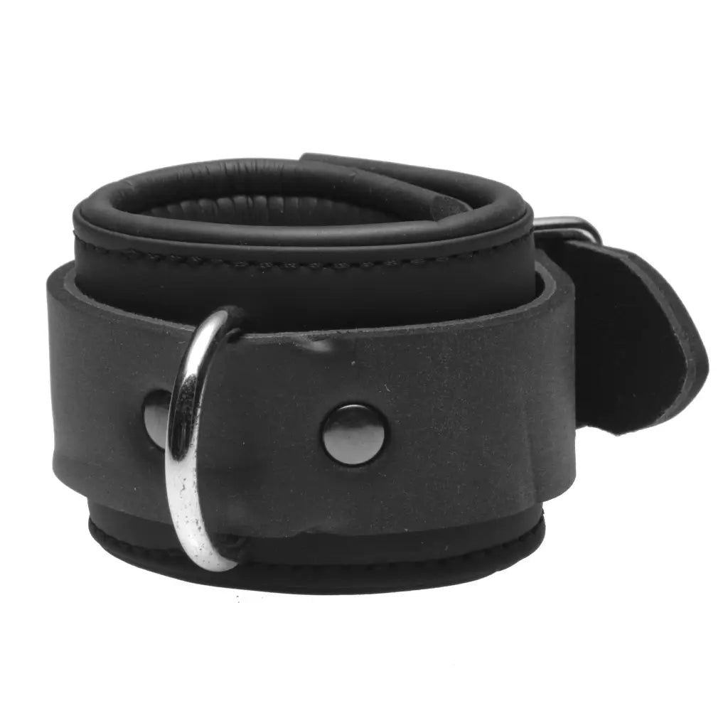 Master Series Cuffs Serve Neoprene Buckle Cuffs at the Haus of Shag