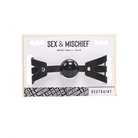 Sex & Mischief Brat Ball Gag - Black - Ball Gag