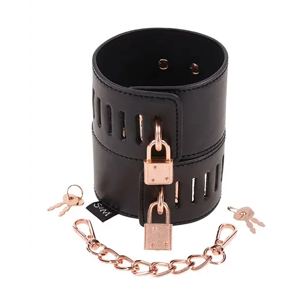 Sex & Mischief Brat Locking Cuffs - Cuffs