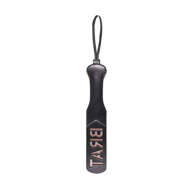 Sex & Mischief Brat Paddle - Black - Paddle