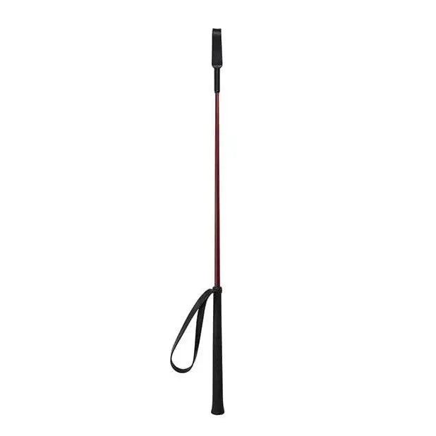 Mischief Enchanted Crop: Black Handle, Red Shaft - Premium BDSM Accessory