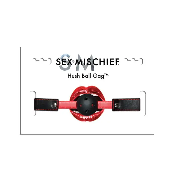 Sex & Mischief Hush Ball Gag - Ball Gag