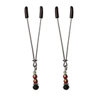 Sex & Mischief Nipple Clips Ruby Black - Nipple Clamp