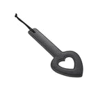 Shadow Heart Paddle: Black leather paddle with a heart-shaped cutout for playful teasing