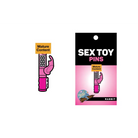 Sex Toy Pin Pink Rabbit Vibrator - Enamel Pin