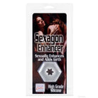 CalExotics Penis Enhancement Sexagon Enhancer - Clear at the Haus of Shag