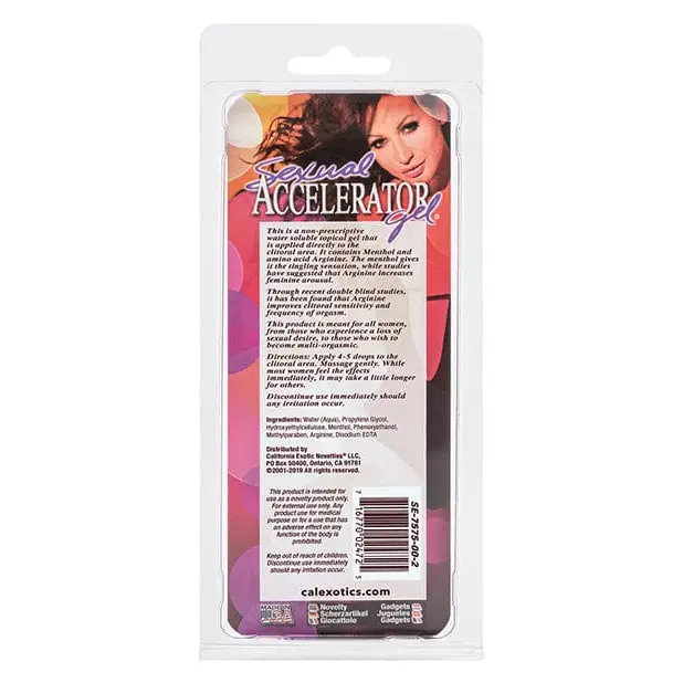 CalExotics Sexual Enhancers Sexual Accelerator Gel - .5 Oz at the Haus of Shag