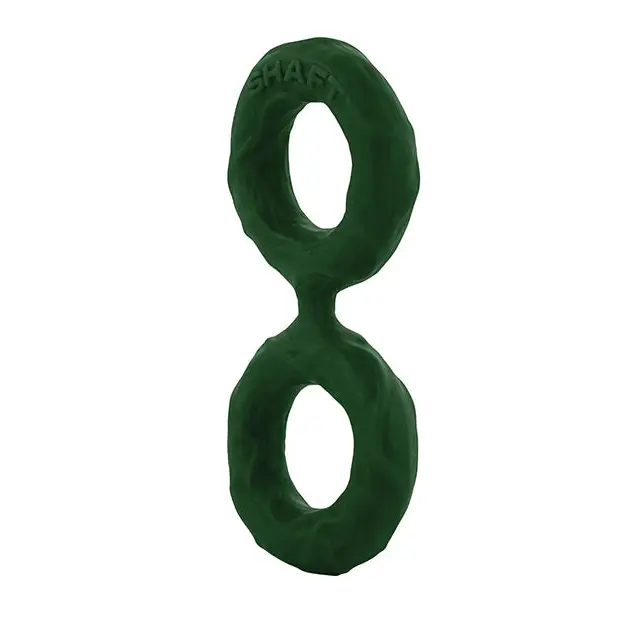 Shaft Double C-Ring Medium Green - Green / Medium - Cock Ring