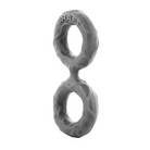 Shaft Double C-Ring Small Grey - Gray / Small - Cock Ring