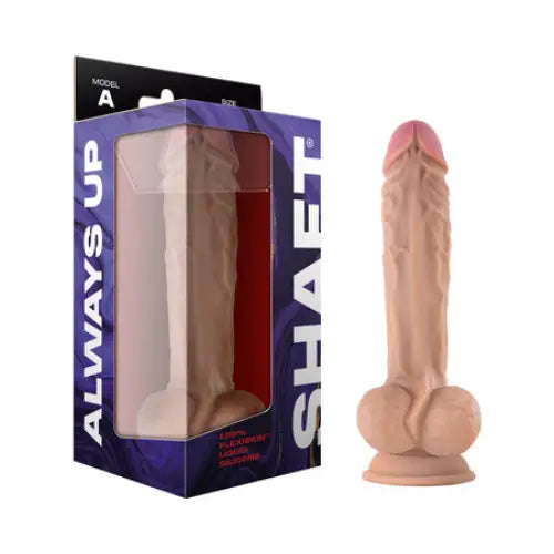 Shaft Model A Liquid Silicone 10.5 in. Dildo with Balls Pine - Vanilla / 10.5’’ / Model A - Realistic Dildo