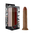 Shaft Model J Liquid Silicone 9.5 in. Dildo Oak - Dildos and Dongs