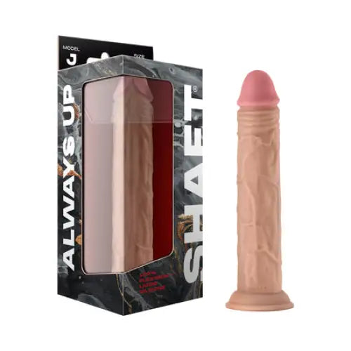 Shaft Model J Liquid Silicone 9.5 in. Dildo Pine - Dildos and Dongs