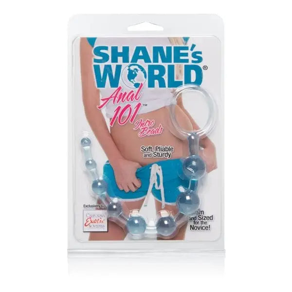 CalExotics Anal Toys Shanes World Anal 101 Intro Beads at the Haus of Shag