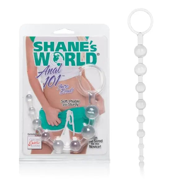 CalExotics Anal Toys Shanes World Anal 101 Intro Beads at the Haus of Shag