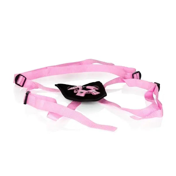 CalExotics Sextoys for Women Shanes World Pink Harness W/stud at the Haus of Shag