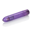 Purple glass pipe with black and white spec from Shanes World Sparkle Bullet collection