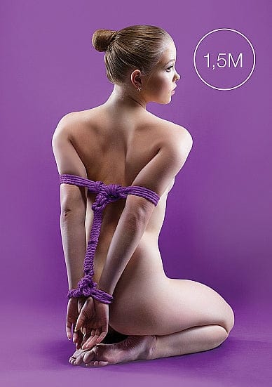 Shots America Rope 1.5 Meters / Purple Ouch! Japanese Rope by Shots America at the Haus of Shag
