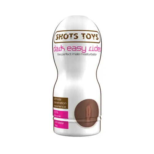 Shots Dark Easy Rider Vagina Masturbator Brown - Manual Stroker