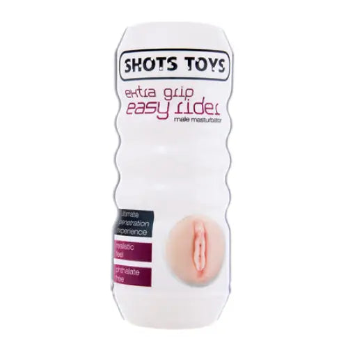 Shots Easy Rider Extra Grip Vagina Masturbator - Manual Stroker